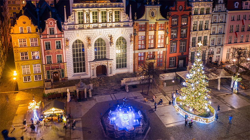 Julstmning i Gamla stan, Gdansk